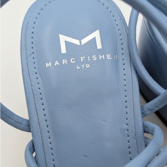 Marc Fisher LTD Nakita Strappy Sandals Women's Blue Size US8 EU39 - Picture 11 of 12